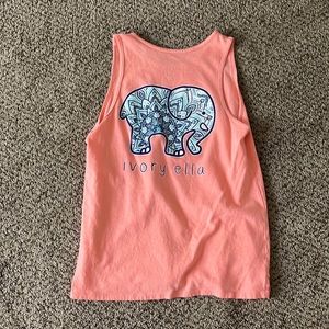 ivory ella tank top